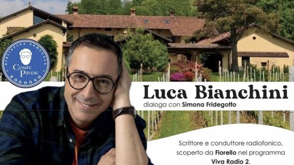 Luca Bianchini ospite a Bogogno
